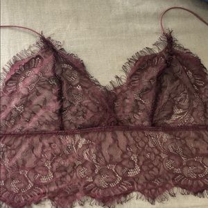 Out from Under Lace Bralette Small